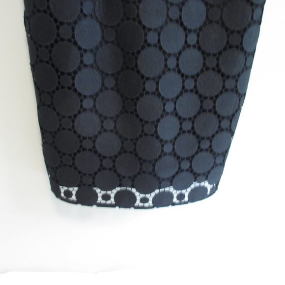 DKNY Black Sheath Lace Dress Size 6 - Picture 3 of 8